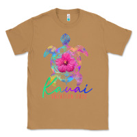 Toasted Coconut kauai hawaii vacation 2022 sea turtle flower tropical t shirt Classic Tee - linhVisuals