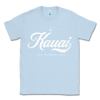 Dusty Blue kauai hawaii vintage retro t shirt Classic Tee - linhVisuals