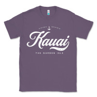 Lavender kauai hawaii vintage retro t shirt Classic Tee - linhVisuals