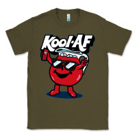 Army Green Kool-Af Classic Tee - linhVisuals