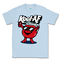 Dusty Blue Kool-Af Classic Tee - linhVisuals