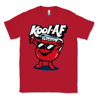 Red Kool-Af Classic Tee - linhVisuals