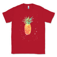 Red Pineapple Onesie Classic Tee - linhVisuals