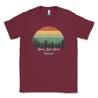Burgundy deam lake state Classic Tee - linhVisuals