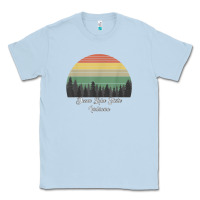 Dusty Blue deam lake state Classic Tee - linhVisuals