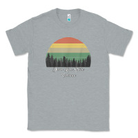 Heather Grey deam lake state Classic Tee - linhVisuals