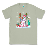 Matcha cute unicorn christmas shirt kid girls women deer santa xmas 1 Classic Tee - linhVisuals