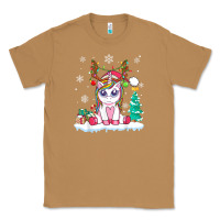 Toasted Coconut cute unicorn christmas shirt kid girls women deer santa xmas 1 Classic Tee - linhVisuals