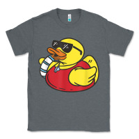 Charcoal Heather lifeguard rubber duck t shirt Classic Tee - linhVisuals
