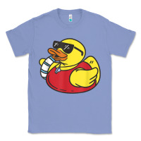 Colony Blue lifeguard rubber duck t shirt Classic Tee - linhVisuals