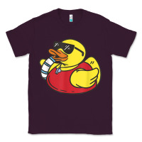 Plum lifeguard rubber duck t shirt Classic Tee - linhVisuals
