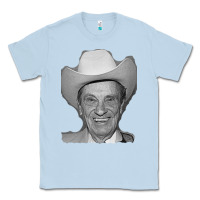 Dusty Blue profile ernest tubb famous Classic Tee - linhVisuals