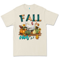 Bone Fall Vibes Chicken Premium Tee - LillyAllenDesigns