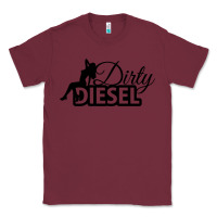Burgundy Dirty Diesel Sexy Classic Tee - linhVisuals