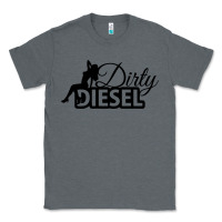 Charcoal Heather Dirty Diesel Sexy Classic Tee - linhVisuals