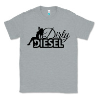 Heather Grey Dirty Diesel Sexy Classic Tee - linhVisuals