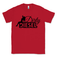 Red Dirty Diesel Sexy Classic Tee - linhVisuals