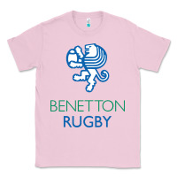 Bubblegum Pink benetton rugby in italy Classic Tee - linhVisuals