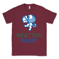 Burgundy benetton rugby in italy Classic Tee - linhVisuals