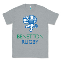 Heather Grey benetton rugby in italy Classic Tee - linhVisuals
