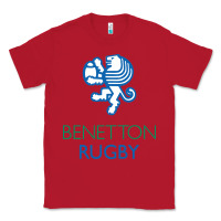 Red benetton rugby in italy Classic Tee - linhVisuals