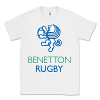 White benetton rugby in italy Classic Tee - linhVisuals
