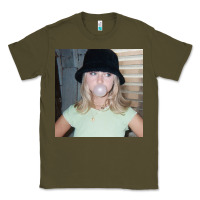 Army Green Rosinkranz Looks So Good Claire Classic Tee - linhVisuals