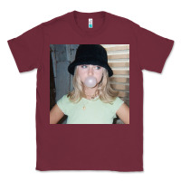 Burgundy Rosinkranz Looks So Good Claire Classic Tee - linhVisuals