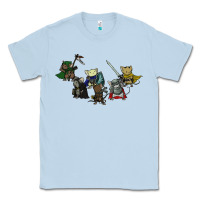 Dusty Blue mouse guard Classic Tee - linhVisuals