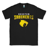 Black houston sabercats rugby Classic Tee - linhVisuals