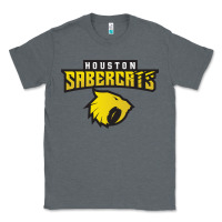 Charcoal Heather houston sabercats rugby Classic Tee - linhVisuals