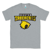 Heather Grey houston sabercats rugby Classic Tee - linhVisuals