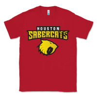 Red houston sabercats rugby Classic Tee - linhVisuals