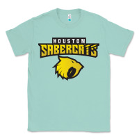 Seafoam houston sabercats rugby Classic Tee - linhVisuals