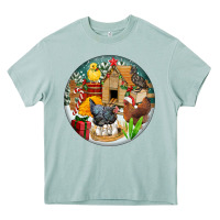 Arona Christmas coop ornament Heavy Core Tee - FaDigitalArtStudio