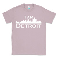 Lilac I Am Detroit Classic Tee - linhVisuals