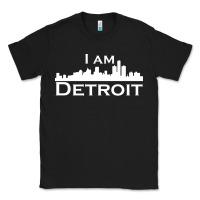 Black I Am Detroit Classic Tee - linhVisuals