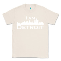 Natural I Am Detroit Classic Tee - linhVisuals