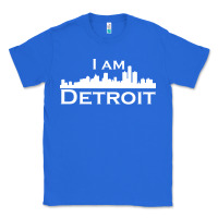 True Royal I Am Detroit Classic Tee - linhVisuals