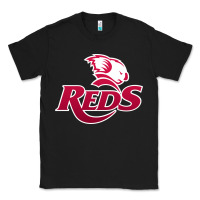 Black queensland reds rugby Classic Tee - linhVisuals