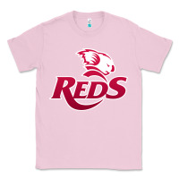 Bubblegum Pink queensland reds rugby Classic Tee - linhVisuals