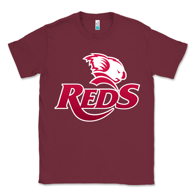 Queensland Reds Rugby Classic Tee by linhVisuals | Teevron