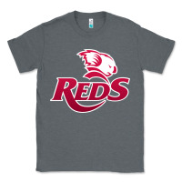 Charcoal Heather queensland reds rugby Classic Tee - linhVisuals