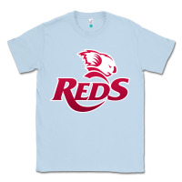 Dusty Blue queensland reds rugby Classic Tee - linhVisuals