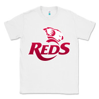 White queensland reds rugby Classic Tee - linhVisuals