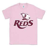 Bubblegum Pink reds rugby australia Classic Tee - linhVisuals