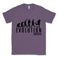 Lavender soccer evolution Classic Tee - linhVisuals