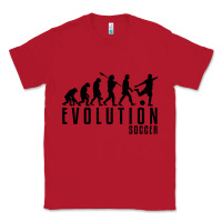 Red soccer evolution Classic Tee - linhVisuals