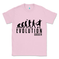 Bubblegum Pink soccer evolution Classic Tee - linhVisuals
