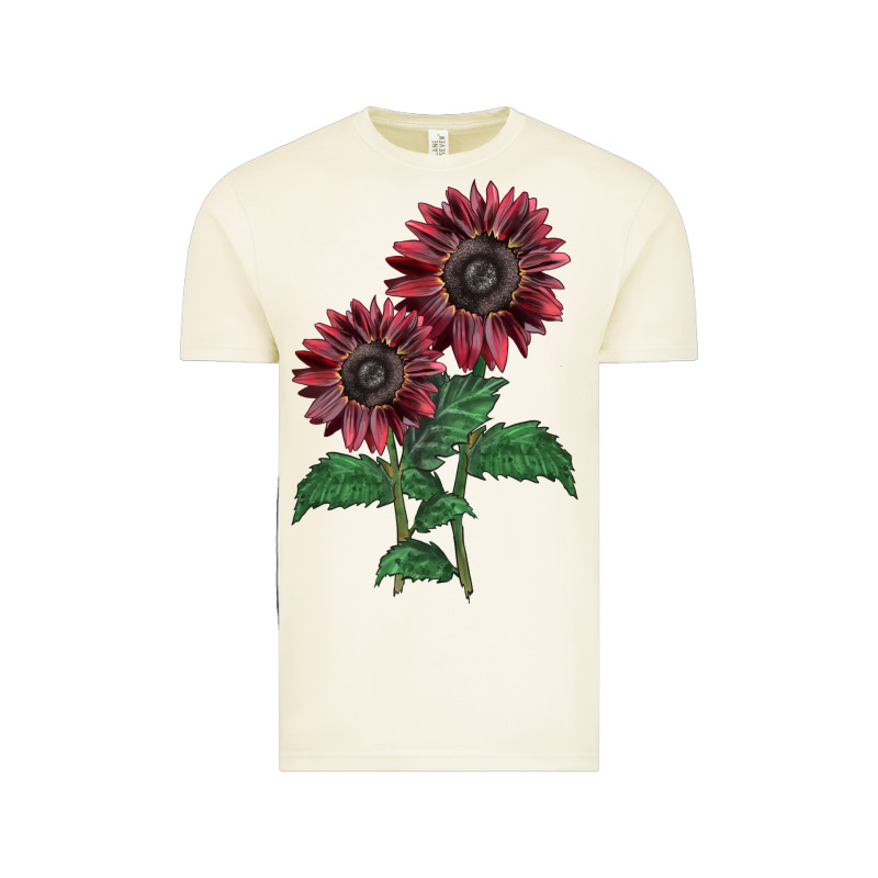 2 Chocolate Sunflower Vintage Tee by LillyAllenDesigns | Teevron